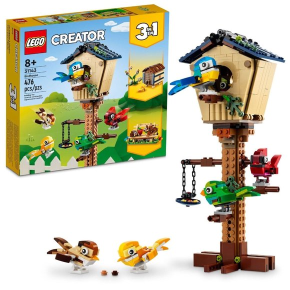 Lego Other - New Sealed Lego 31143 Creator 3 In 1 Birdhouse 476 Pc Block Set Beehive Park